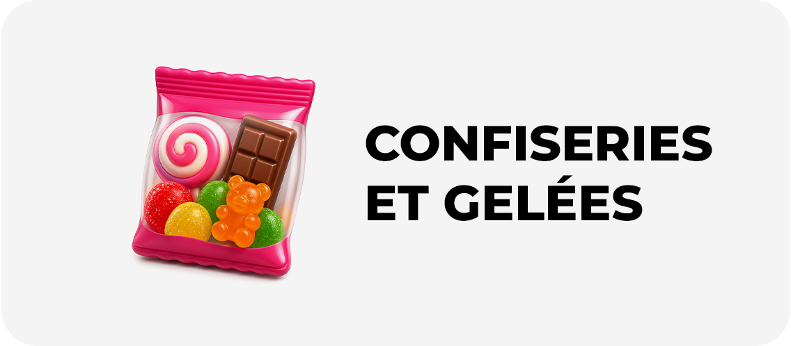 Confiseries et gelées