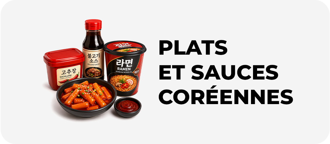 Plats et sauces coréennes