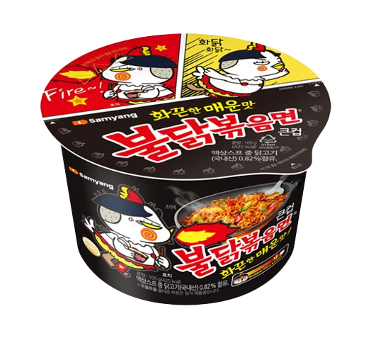 Samyang Cup Buldak Stir-Fried Noodles 24ea