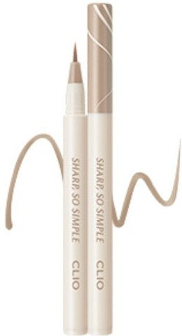 CLIO Sharp So Simple Shade Brush Liner 003 Mocha Brown