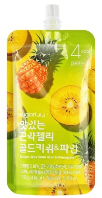 Konjac Jelly Gold Kiwi & Pineapple