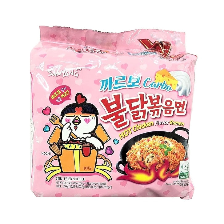 Samyang ramen noodle Carbonara
