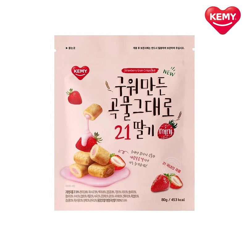 Grain Crispy Roll Strawberry