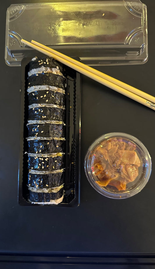 Kimbap + kimchi ( large)