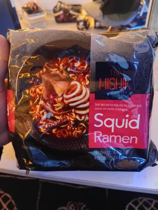 Harim squid ramen