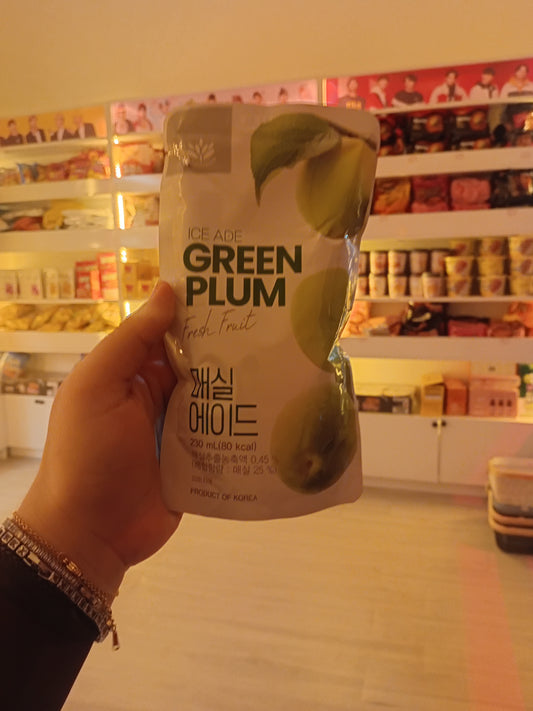 Ice Ade green plum fresh fruit